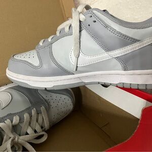 Grey Nike dunks